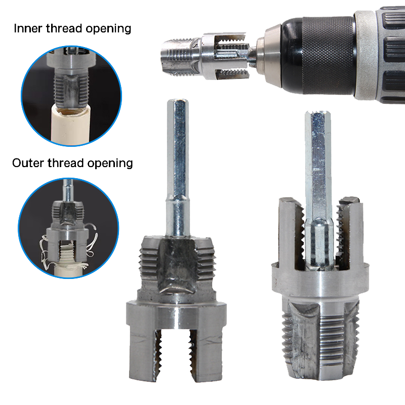 Integrated Internal and External Thread Opener